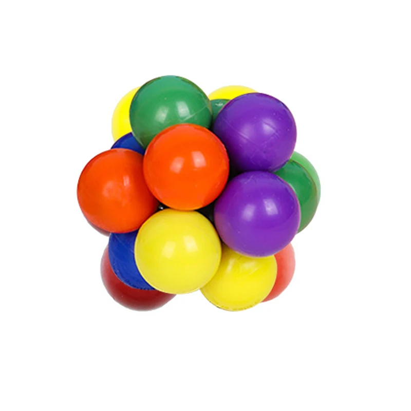 Juguete Giratorio Creativo Para Adultos Y Niños, Una Pelota Elástica Y Colorida Que Alivia El Estrés.