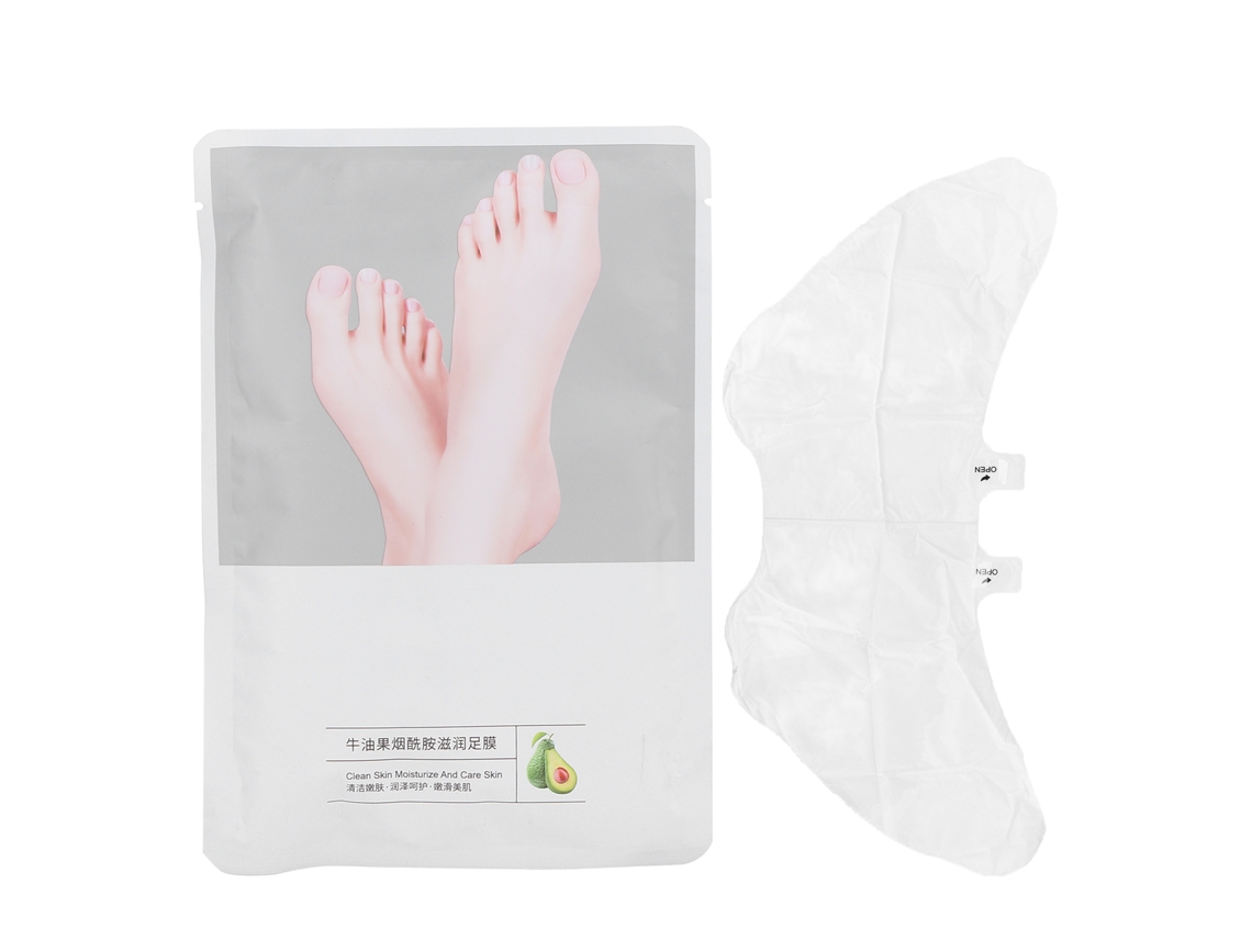 Mascarilla exfoliante para pies de 35 g para eliminar la piel muerta.