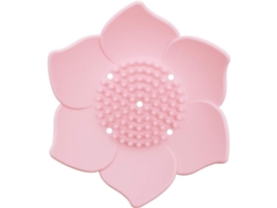 2026-bandeja De Jabón De Silicona Flexible, Portajabón Con Escurridor Para Baño Y Cocina, Rosa, 2 Piezas