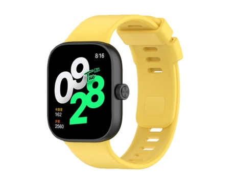 Pulsera Smoothsilicone PHONECARE Compatible con Xiaomi Smart Band 8 Pro Amarillo