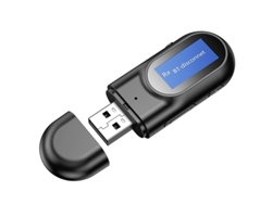 Receptor y transmisor Bluetooth USB T17 con pantalla LCD V5.0 Rosewell