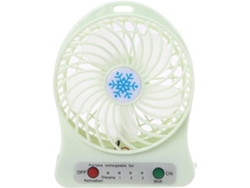 Ventilador De Escritorio Usb Ventilador Portátil Con Luz Led Enfriador Aire Mini Third Wind Fácil