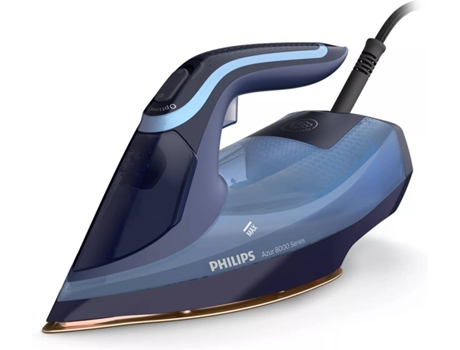Plancha de Vapor PHILIPS DST8020/20 (Chorro a Vapor 240 g/min - Base SteamGlide Elite)