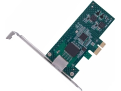 Tarjeta De Red Gigabit Pcie 1x, Chip 82574, Puerto Rj45, 10/100/1000 Mbps, Adaptador De Corriente.