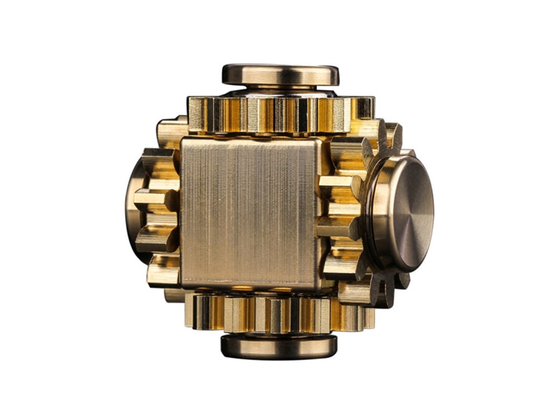 Ats-juguete De Metal Giratsorio Cubo Antiestrés Para Adultos Niños Regalos Juguetes Fidget