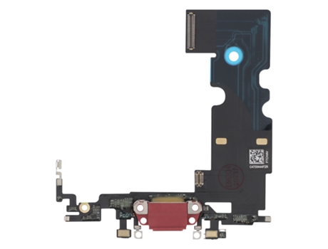 CLAPPIO Conector de carga Lightning para iPhone SE 2020 Rojo