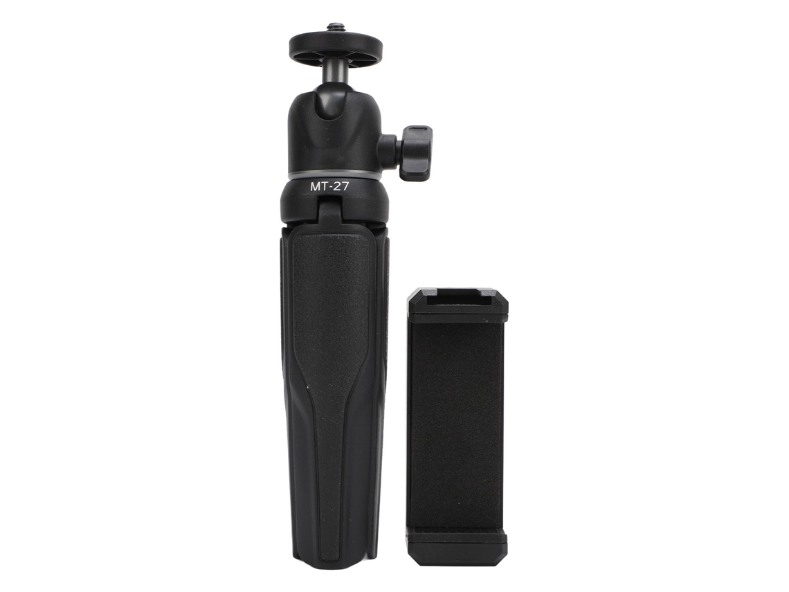 Tripode De Cámara Aluminio Abs 360° Panorámico Portátil Para Teléfono Móvil Proyector Luces De Relleno