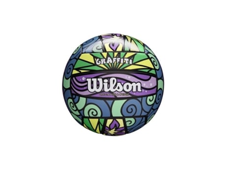 Balón de Voleibol de Playa WILSON Multicolor (Goma - Tu)