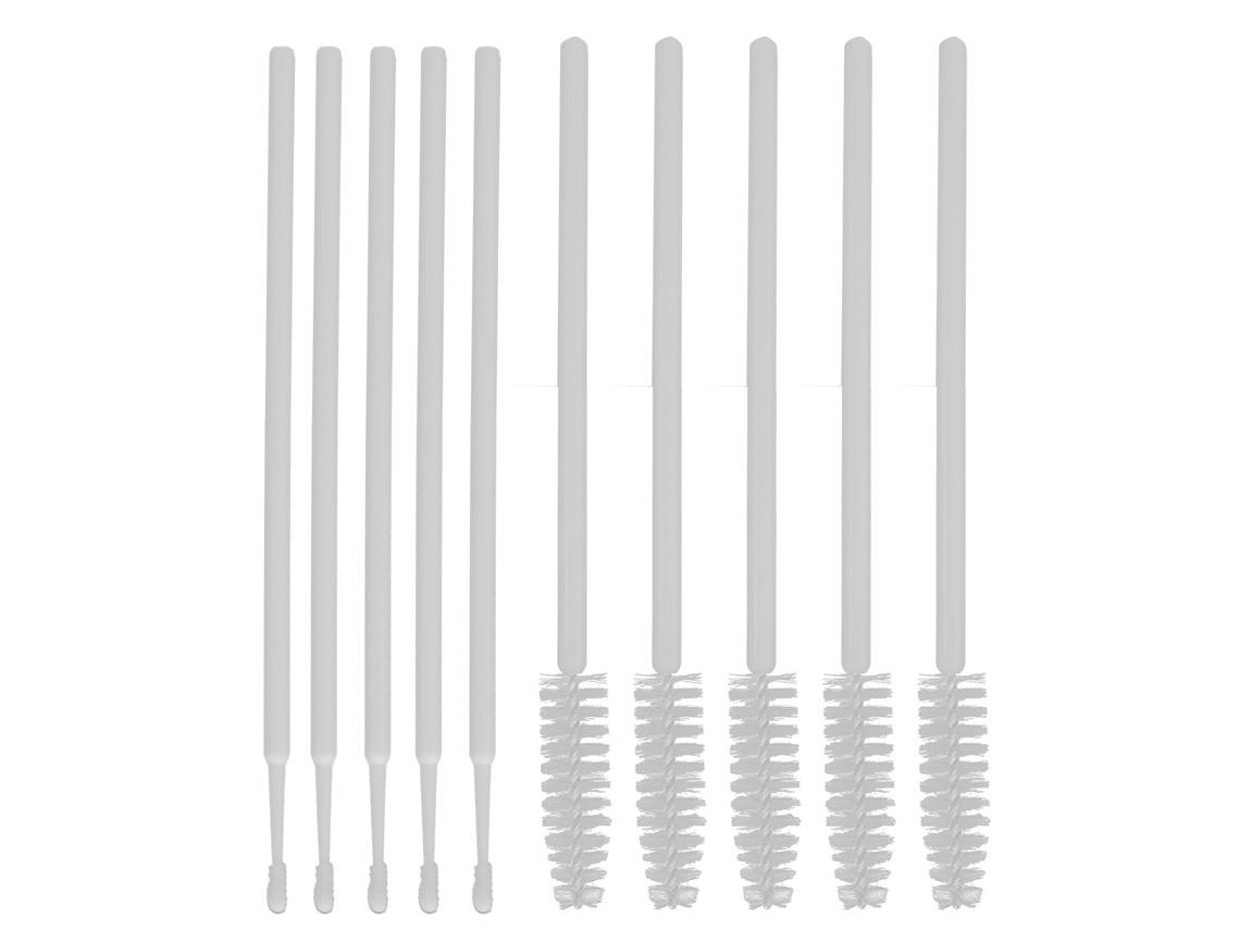 Kit De Herramientas Para Extensiones De Pestañas Con Cepillos Para Rímel Y Bastoncillos De Algodón.