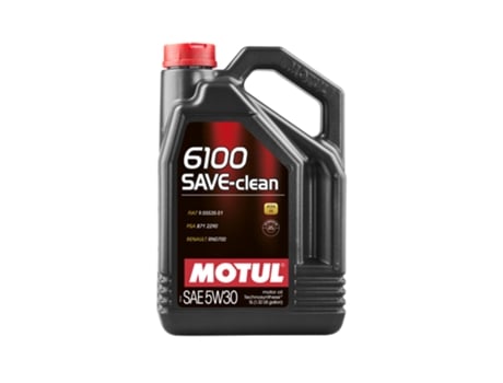 Aceite De Motor 6100 Save-Clean 5W30 C2 5L MOTUL