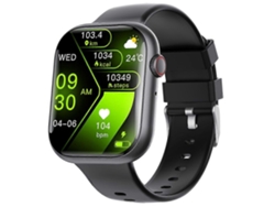 Reloj inteligente F58 para medir la presión arterial, el ácido úrico, el oxígeno en sangre y el sueño. Llamadas Bluetooth. Glucemia. Bicicleta eléctrica Ly.