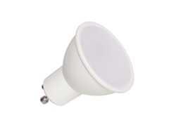 Bombilla LED GU10 7W 600lm 100º Sin parpadeo 4000K Blanco Neutro de Ledkia