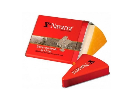 Cuña Queso La Navarra Lata Metálica 250grs LA NAVARRA