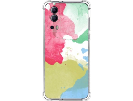 Carcasa Vivo Y72 5G TUMUNDOSMARTPHONE Acuarela 02 Multicolor