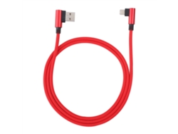 Cable De Datos Usb De Carga Rápida Para Juegos Móviles Elbow 1m Para Iphone Cable De Datos Rojo Cable De Carga Cable Móvil Cable De Teléfono Cable Cable De Datos (carga Rápida Para Juegos Móviles Transmisión De Datos)