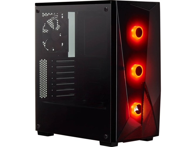 Caja PC CORSAIR Spec-Delta RGB (ATX Mid Tower - Negro)