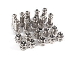 Yncm2026-10 Conjuntos Conector Aviación Gx12 5pin 12mm Macho Hembra Socket Metal