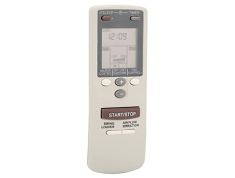 Control remoto de aire acondicionado, AR-AB8 ABS Reemplazo de control remoto de aire acondicionado portátil universal