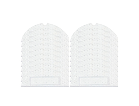 20 piezas para Xiaomi Roborock accesorios de Robot de barrido T7S / T7S Plus / S7 fregona vibratoria de trapo desechable