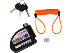Candado Para Freno De Disco De Motocicleta/scooter, Alarma Sonora De Acero Inoxidable De 110 Decibelios, Resistente Al Agua.