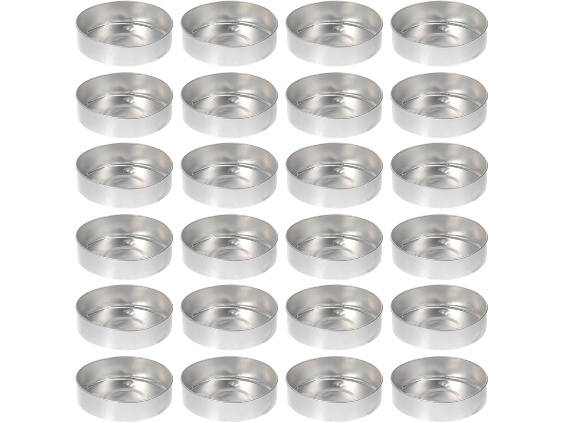 50 Piezas, Té, 50 Piezas Portavelas De Aluminio Para Té 3