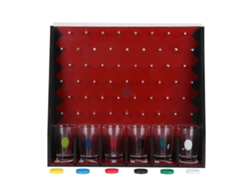 Juego De Mesa Para Beber Chupitos, Ideal Para Fiestas, Con 6 Vasos Y Fichas Para Divertirse En Grupo.