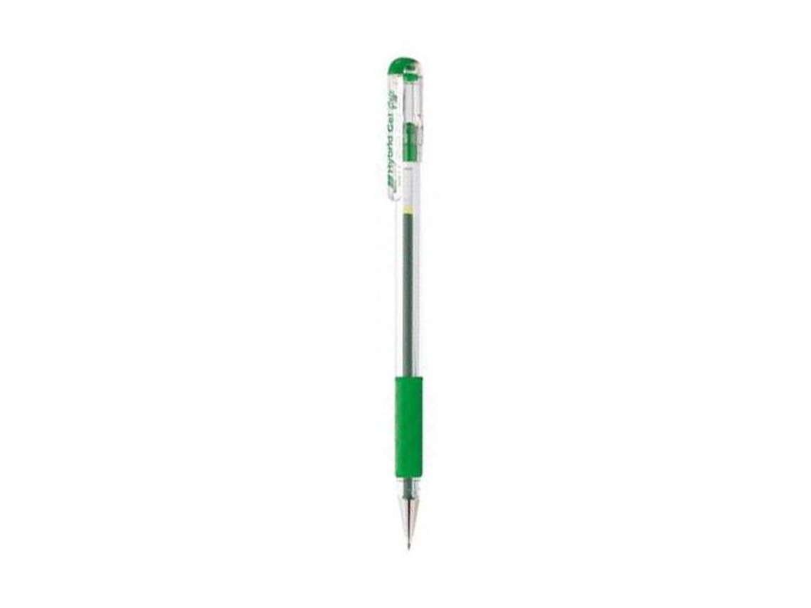 Roller Pentel K116 Gel Grip Verde