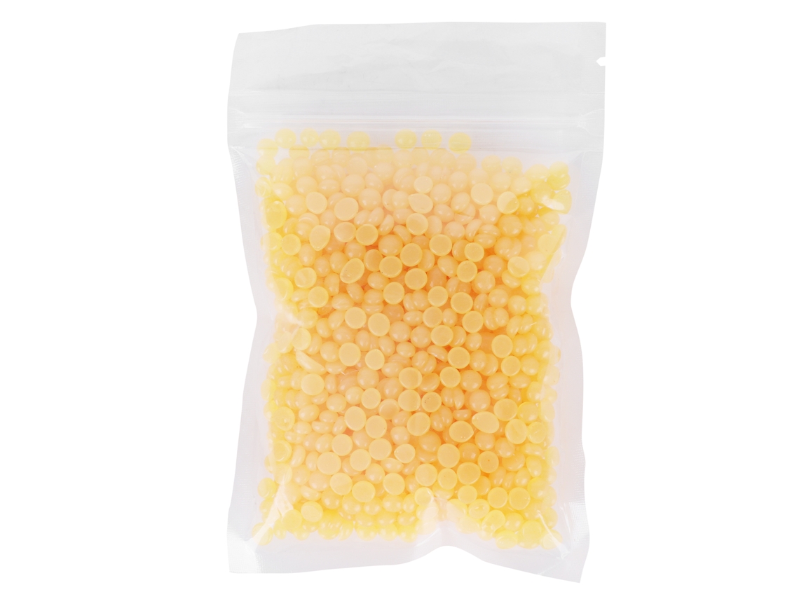 Cera Depilatoria En Granos Para Hombre Y Mujer Cera Dura Para Cara Brazos Espalda Piernas 50g Miel
