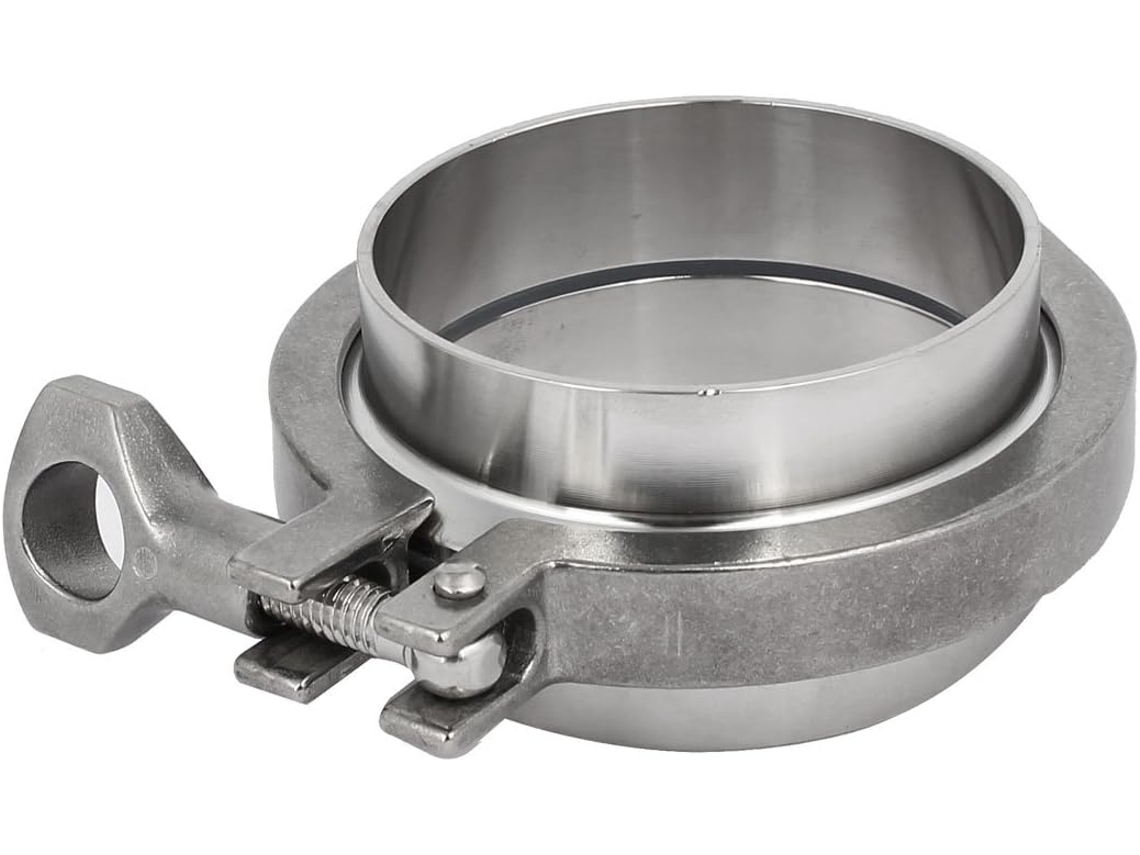 Juego De 3 Pulgadas De Junta De Férula Para Tubería Sanitaria Con Diámetro Exterior De 76 Mm (51d...