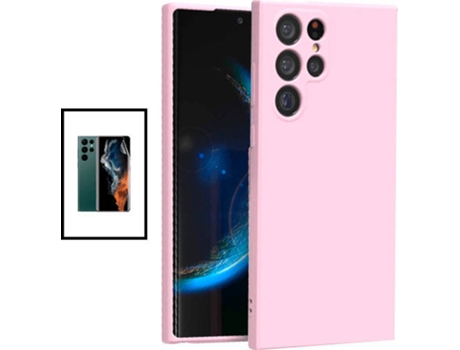 Kit Protector de Pantalla Hidrogel + Carcasa Samsung Galaxy S22 Ultra 5G G4M Negro