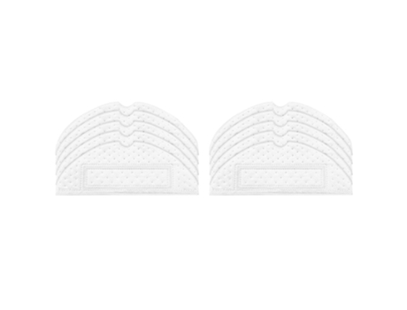 10pcs panos de esfregão para aspirador de pó xiaomi roborock t7 t7s t7plus