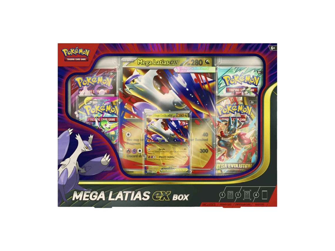 Cartas de la caja Mega Latias EX de Pokémon TCG