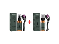 Kit de spray para el crecimiento de la barba 30 ml + Derma Roller x2