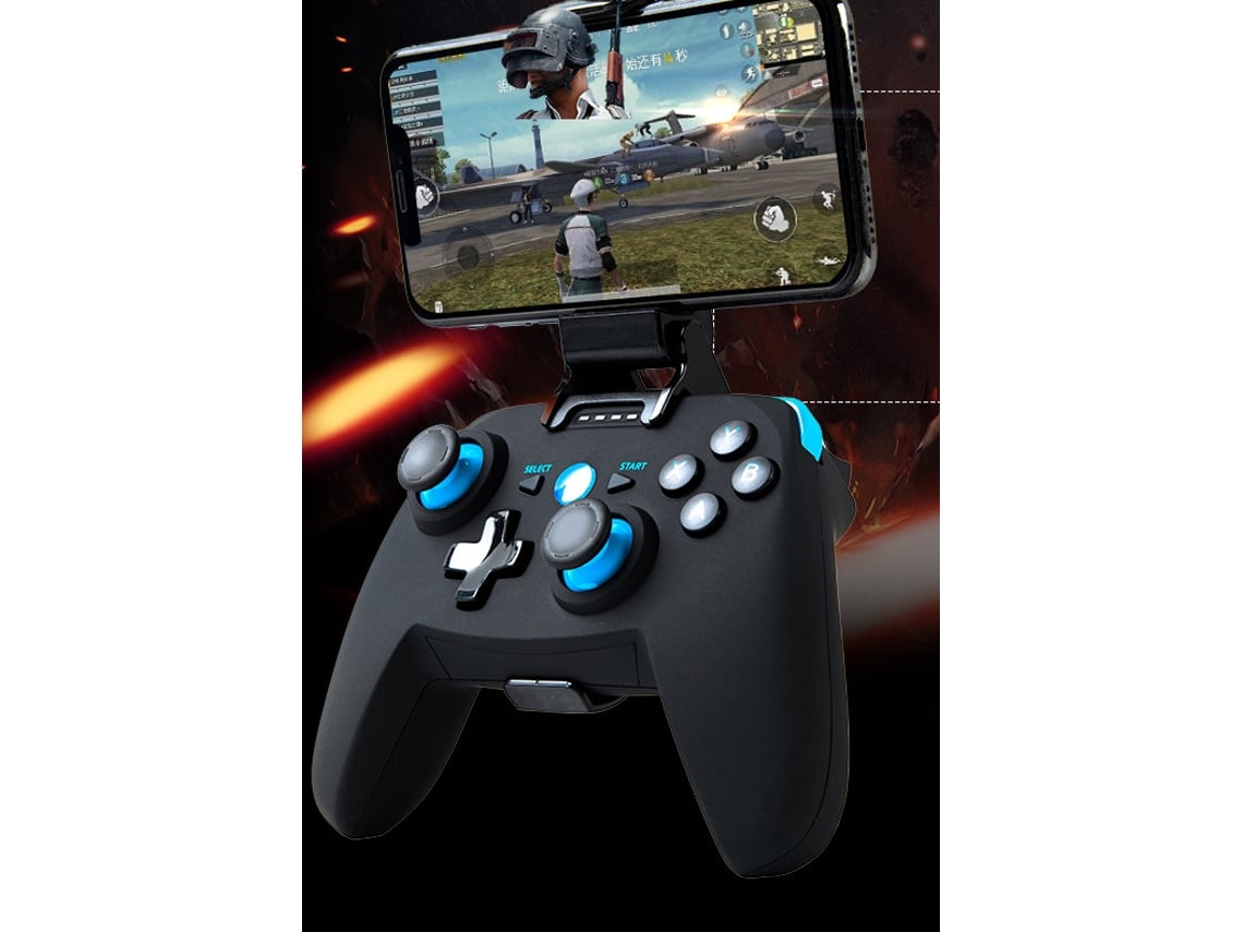 Controlador Android/PC/PS3, Gamepad Android para teléfono móvil Bluetooth,  Gamepad inalámbrico 2,4G para PC/PS3/TV, mango de juego de doble vibración