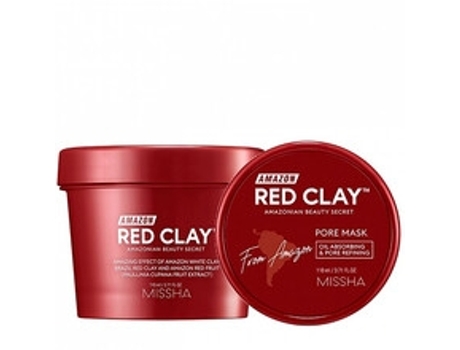 MISSHA - Amazon Red Clay™ Pore Mask - Čisticí maska s červeným jílem 110ml