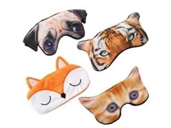 Juego De 4 Antifaces Para Dormir, Antifaces Con Lindos Animales Para Dormir