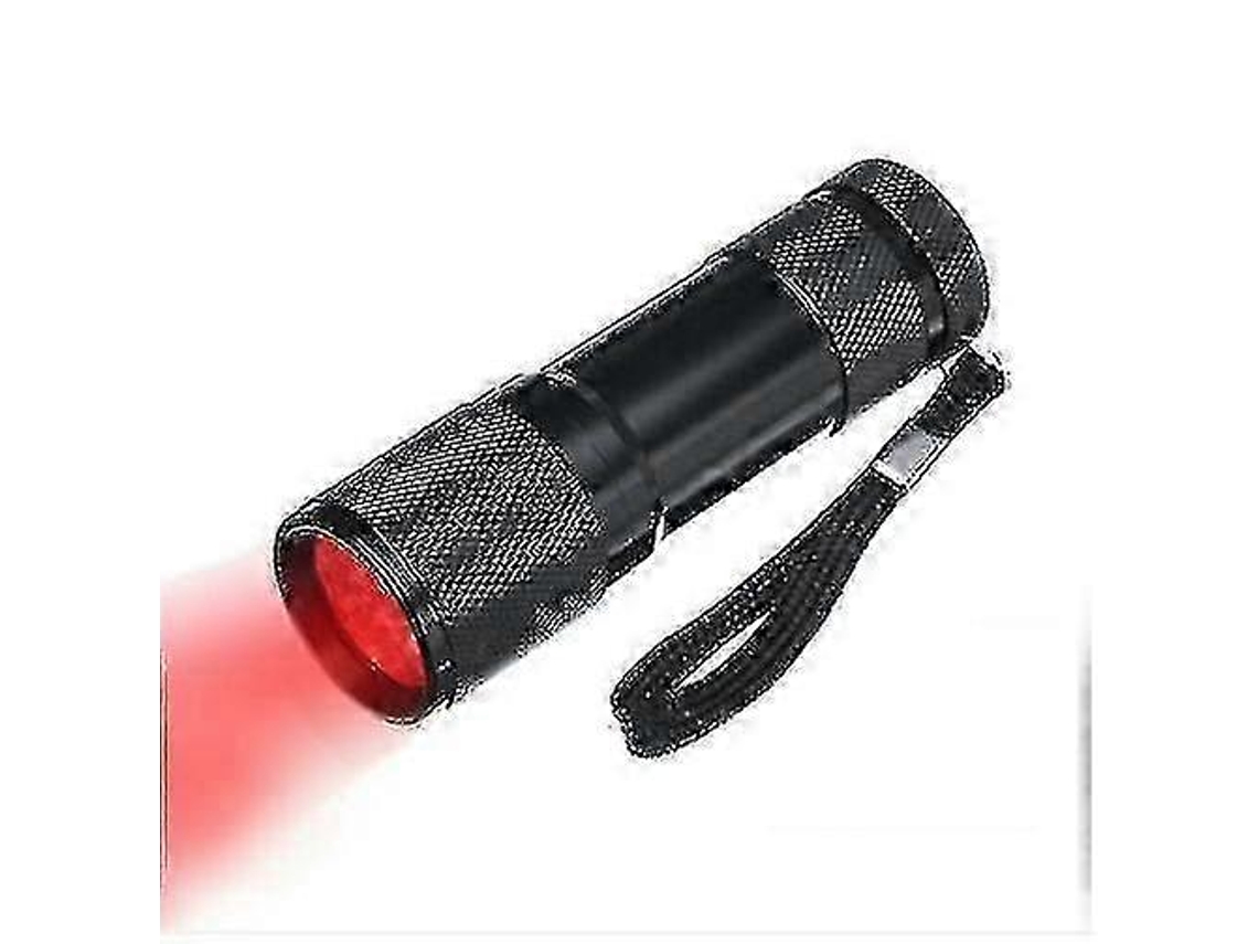 Linterna de luz roja de 670 nm con 9 LED para dispositivos contra el deterioro de la visión