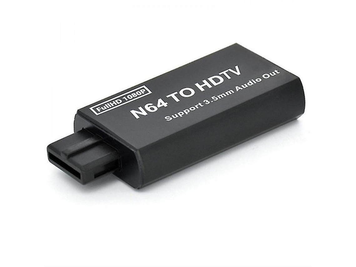 Convertidor De N64 A Hdmi, Adaptador De Consola Para Tv, Hdmi Para N64 Snes Ngc Sfc Mkw