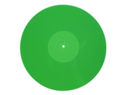 Alfombrilla Antiestática Para Tocadiscos Profesionales De 12 Pulgadas, Mejora La Calidad Del Sonido, Color Verde.