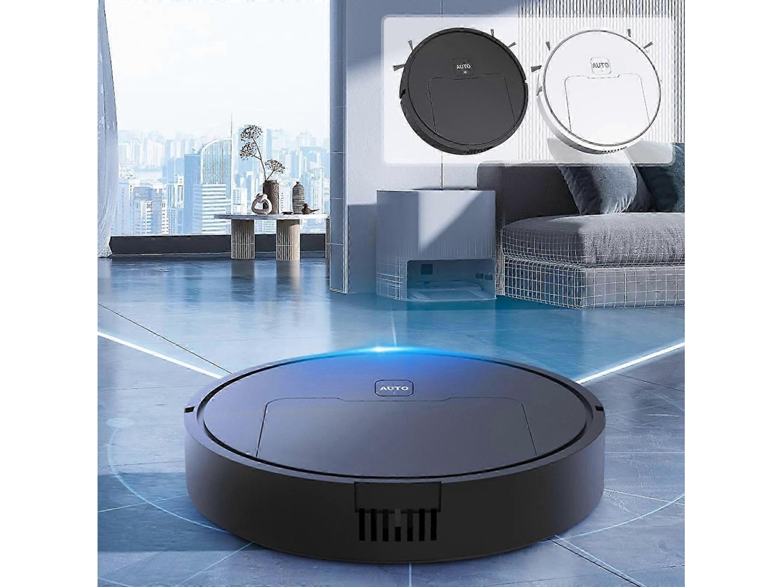 Aspiradora robot 3 en 1 con programación por Wi-Fi y aplicación, carga automática, Flye242583 Jortmrd (fmy)