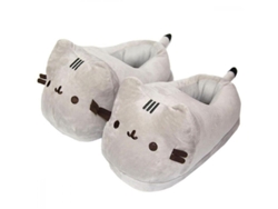 Pantuflas De Felpa Suaves Y Antideslizantes Con Forma De Gato Para Mujer, Cómodas Para El Invierno, Talla Única (5-9)