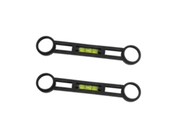 Herramientas De Nivelación Para Instalación De Grifos De Ducha Pie Curvo Material Plástico Duradero Baño 2 Piezas Negro
