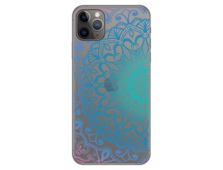 Carcasa iPhone 11 Pro Max (6.5) TUMUNDOSMARTPHONE Dibujos Transparente Multicolor