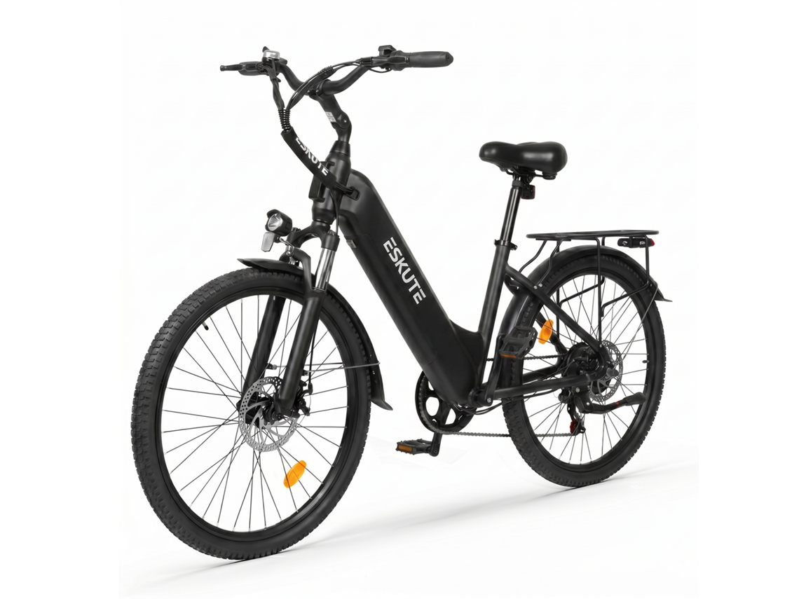 Bicicleta Eléctrica Urbana Eskute C202, Motor De 250 W, Batería Extraíble De 48 V Y 17,5 Ah.