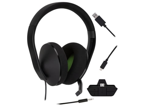 Auriculares MICROSOFT S4V-000 Stereo (Xbox One - Negro)