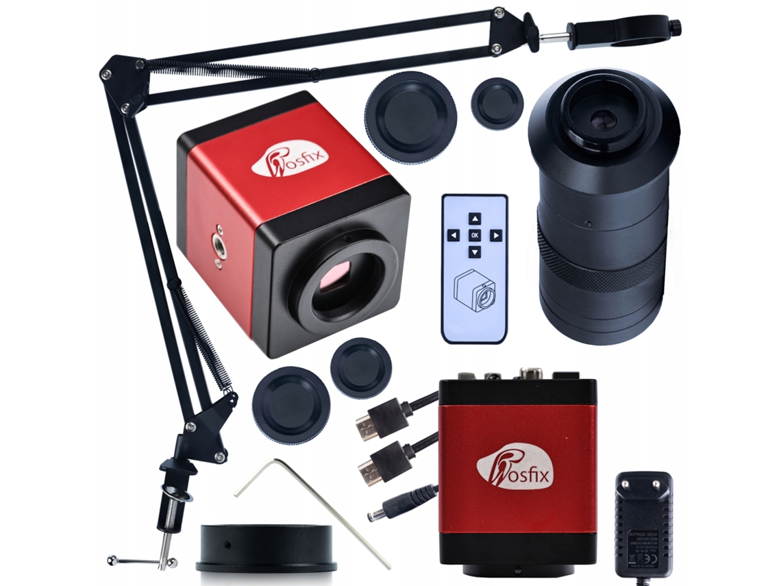 Cámara microscópica Draco Pro KMDRP-HDMI-VGA – Alta precisión | 2 MP | Uso científico e industrial