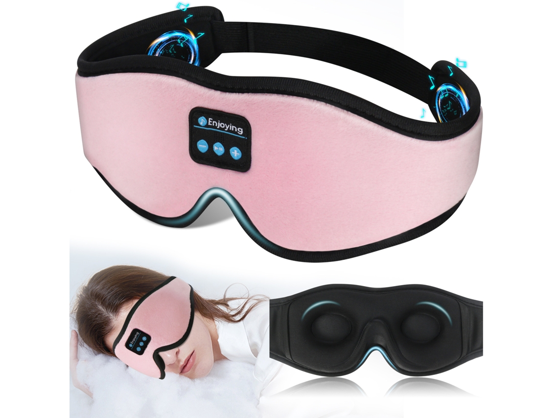 Auriculares Bluetooth Para Deportes, Dormir, Diadema, Música, Antifaz, Auriculares Inalámbricos Bluetooth, Digitallab Rosa