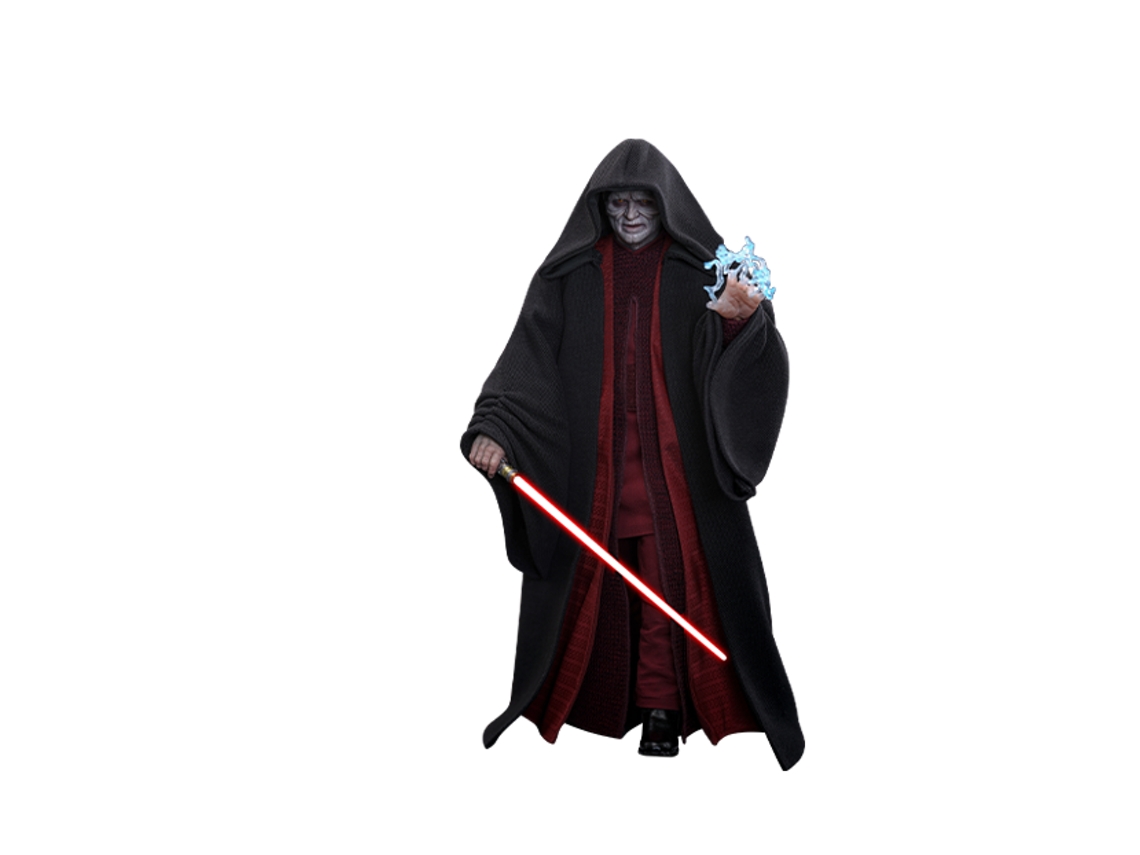 Figura de Palpatine y Darth Sidious de Star Wars: La venganza de los Sith (MMS805) de Hot Toys