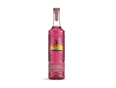 JJ Whitley Raspberry Vodka 70cl. HALEWOOD
