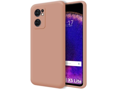 Carcasa para Oppo Find X5 Lite 5G TUMUNDOSMARTPHONE Silicona Líquida Rosa